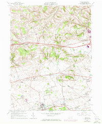 Topton 1965 topographic map thumbnail