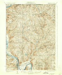 Towanda 1926 topographic map thumbnail