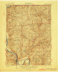Towanda 1926 topographic map thumbnail