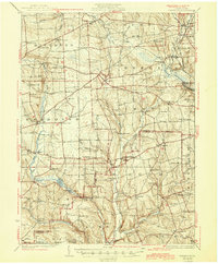 Townville 1945 topographic map thumbnail