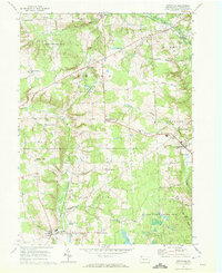 Townville 1967 topographic map thumbnail