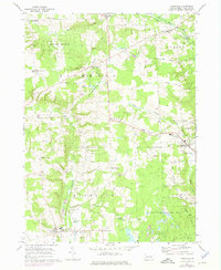 Townville 1967 topographic map thumbnail