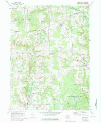 Townville 1967 topographic map thumbnail