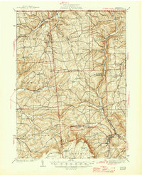 Troy 1938 topographic map thumbnail