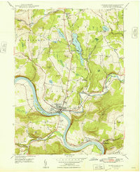 Tunkhannock 1948 topographic map thumbnail