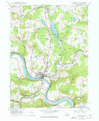 Tunkhannock 1946 topographic map thumbnail