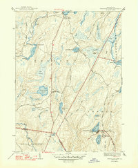 Twelvemile Pond 1947 topographic map thumbnail