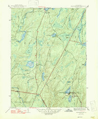 Twelvemile Pond 1947 topographic map thumbnail