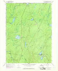 Twelvemile Pond 1943 topographic map thumbnail