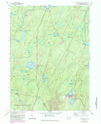 Twelvemile Pond 1943 topographic map thumbnail