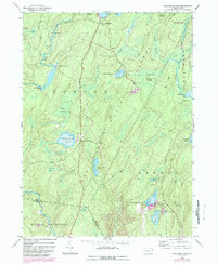 Twelvemile Pond 1943 topographic map thumbnail