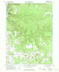 Tylersburg 1967 topographic map thumbnail