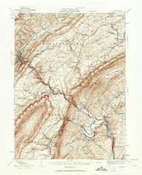 Tyrone 1929 topographic map preview