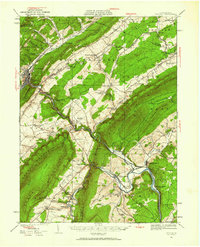 Tyrone 1929 topographic map preview