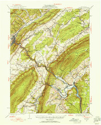 Tyrone 1929 topographic map preview