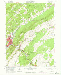 Tyrone 1963 topographic map preview