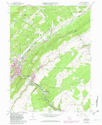 Tyrone 1963 topographic map preview