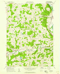 Ulster 1957 topographic map thumbnail