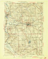 Union City 1932 topographic map thumbnail