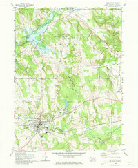 Union City 1968 topographic map thumbnail