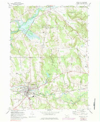 Union City 1968 topographic map thumbnail