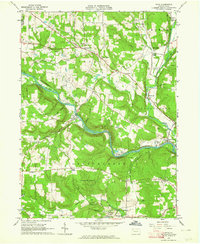 Utica 1963 topographic map thumbnail