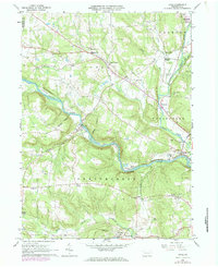 Utica 1963 topographic map thumbnail