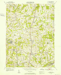 Valencia 1950 topographic map thumbnail