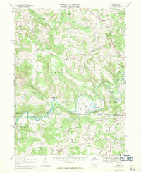 Valier 1968 topographic map thumbnail