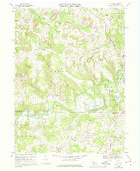 Valier 1968 topographic map thumbnail