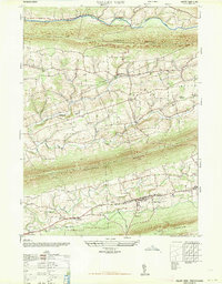 Valley View 1947 topographic map thumbnail