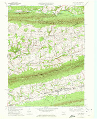 Valley View 1969 topographic map thumbnail