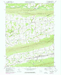 Valley View 1969 topographic map thumbnail