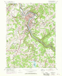 Vandergrift 1953 topographic map thumbnail
