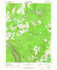 Vintondale 1964 topographic map thumbnail