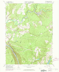 Vintondale 1964 topographic map thumbnail