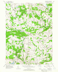 Wagontown 1956 topographic map thumbnail
