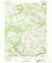 Wagontown 1956 topographic map thumbnail