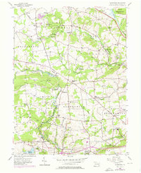 Wagontown 1956 topographic map thumbnail