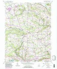 Wagontown 1956 topographic map thumbnail