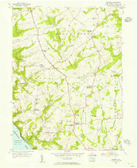 Wakefield 1955 topographic map thumbnail