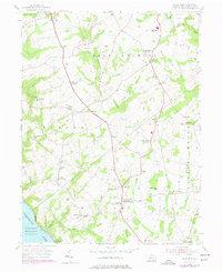 Wakefield 1955 topographic map thumbnail