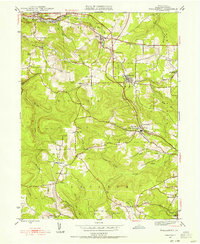 Wallaceton 1945 topographic map thumbnail