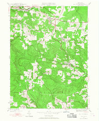 Wallaceton 1945 topographic map thumbnail