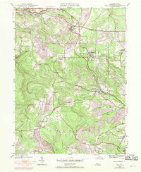 Wallaceton 1945 topographic map thumbnail