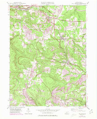 Wallaceton 1945 topographic map thumbnail