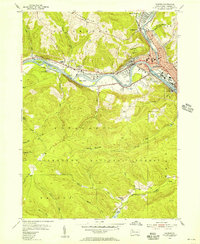 Warren 1954 topographic map thumbnail