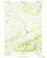 Washingtonville 1969 topographic map thumbnail
