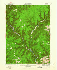 Waterville 1937 topographic map thumbnail