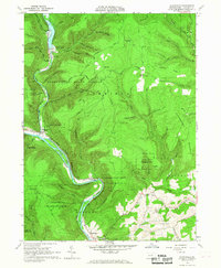Waterville 1965 topographic map thumbnail